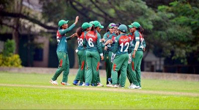 বাংলাদেশের জয়ের উচ্ছ্বাস