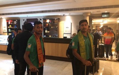 ভারতে পৌঁছানোর পর শফিউল ইসলাম ও সৌম্য সরকার