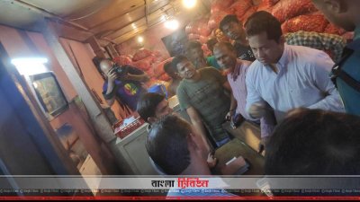 আড়তে ভ্রাম্যমাণ আদালতের অভিযান