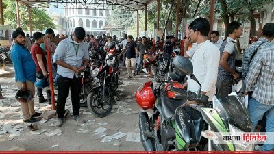 বিআরটিএ-তে লম্বা লাইন