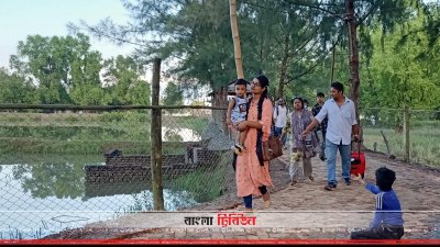 তিন দিন পর সেন্টমার্টিন থেকে ফিরলেন হাজারো পর্যটক
