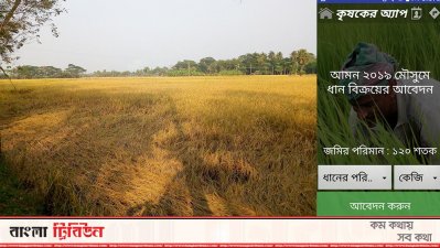 অ্যাপে ধান কেনা হবে জানেন না কৃষক