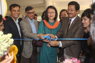 কবি নজরুল বিশ্ববিদ্যালয়ে উইম্যান পিস ক্যাফের উদ্বোধন