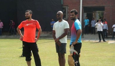 অনুশীলনে মাশরাফির সঙ্গী ছিলেন তামিমও