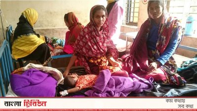 হাসপাতালে শীতজনিত রোগে আক্রান্ত 