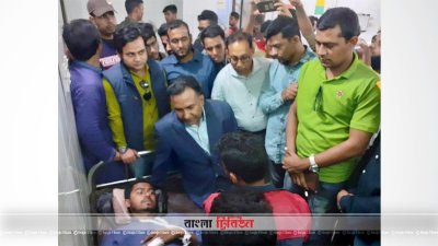 ভিপি নূরকে দেখতে হাসপাতালে বিএনপির নেতা সোহেল