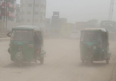 রাজধানীতে বায়ুদূষণ (ছবি: ফোকাস বাংলা)