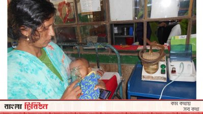 শীতের কারণে বেড়েছে শিশুরোগীর সংখ্যা