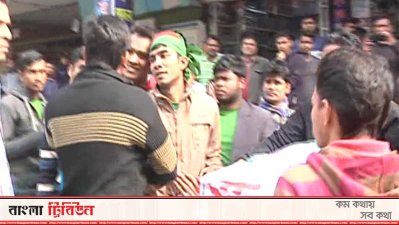 রংপুরে ছাত্র অধিকার আন্দোলনের সমাবেশে বাধা