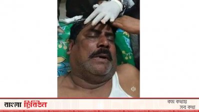 আহত স্বতন্ত্র প্রার্থী মোতালেব জমাদার