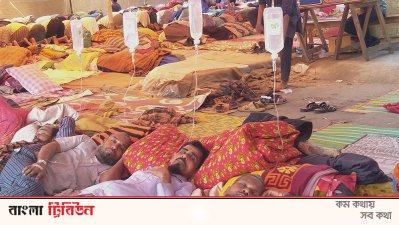 খুলনা পাটকল শ্রমিকদের তৃতীয় দিনের মতো অনশন চলছে