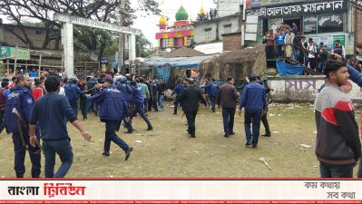 ছাত্রলীগের প্রতিষ্ঠাবার্ষিকীতে কাজী জাফর ও নিক্সন সমর্থকদের সংঘর্ষে আহত ১০