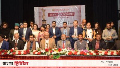 টেলিভিশন রিপোর্টার্স অববাংলাদেশ অ্যাওয়ার্ড প্রদান অনুষ্ঠানে গণপূর্তমন্ত্রী