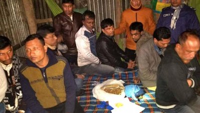যুবলীগের সাধারণ সম্পাদকসহ ৯ মাদক ব্যবসায়ী আটক