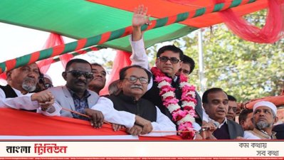 সংবর্ধনা অনুষ্ঠানে বিপ্লব বড়ুয়া