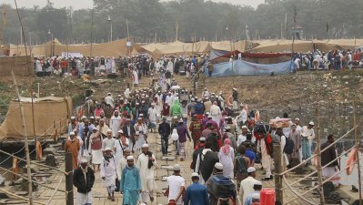 বিশ্ব ইজতেমা ময়দান (ছবি: ফোকাস বাংলা)