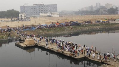 বিশ্ব ইজতেমা ময়দান (ছবি: ফোকাস বাংলা)