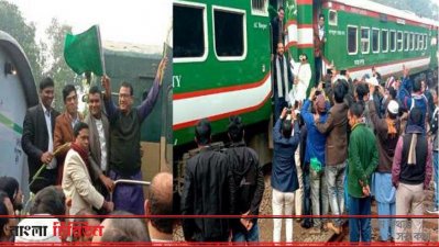 যাত্রাবিরতি উদ্বোধন করছেন আনোয়ারুল আজীম আনার