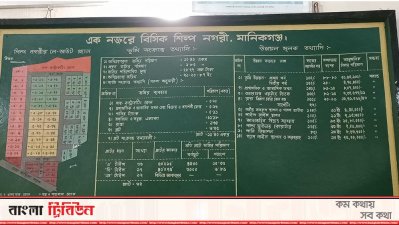 জনবল সংকট ও ঋণের ভারে জর্জরিত মানিকগঞ্জ বিসিক শিল্পনগরী