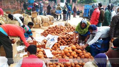 রাজশাহীতে বাণিজ্যিকভাবে তৈরি হচ্ছে খেজুর গুড়