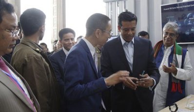 ফাইভ-জির গতি দেখছেন অতিথিরা