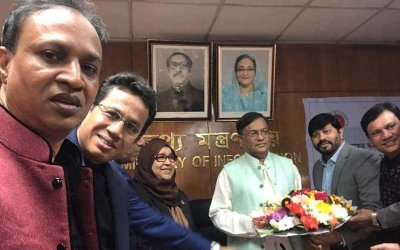 বৈঠকে তথ্যমন্ত্রীর সঙ্গে প্রযোজক নেতারা