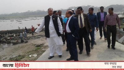 টুঙ্গিপাড়ায় স্থানীয় সরকার, পল্লি উন্নয়ন ও সমবায় মন্ত্রী মো. তাজুল ইসলাম