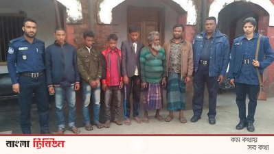 রেলের স্লিপারের ক্লিপ চোর চক্রের ৬ সদস্য আটক