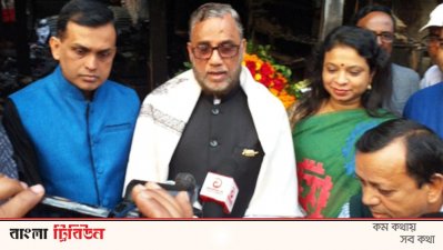 মৌলভীবাজারে পরিবেশ, বন ও জলবায়ু পরিবর্তন বিষয়ক মন্ত্রী শাহাব উদ্দিন 