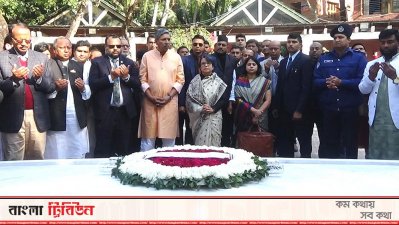 মুজিববর্ষে বঙ্গবন্ধুকে শ্রদ্ধা জানাতে পেরে নিজেকে ধন্য মনে করছি: ভারতীয় হাইকমিশনার