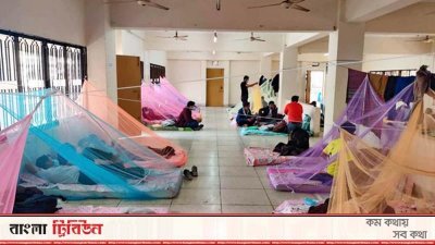 উহান থেকে ফেরা যাত্রীদের আশকোনা হাজি ক্যাম্পে রাখা হয় 