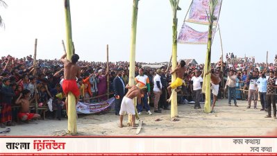 ভোলায় জেলেদের উৎসব