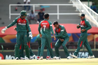 রাকিবুল হাসানের উদযাপন