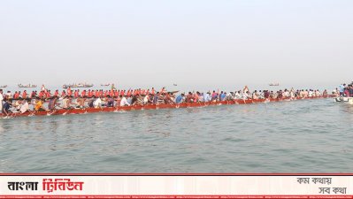 ভোলায় জেলেদের উৎসব