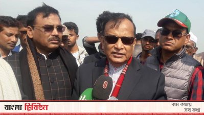সুনামগঞ্জে পানি সম্পদ প্রতিমন্ত্রী জাহিদ ফারুক