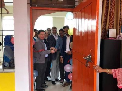 শাবির সংস্কারকৃত ডে কেয়ার সেন্টারের উদ্বোধন