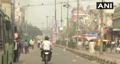 তাণ্ডবের পর বৃহস্পতিবার সকালে দিল্লির সিলিমপুর এলাকা