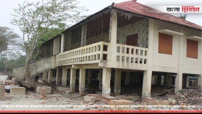 সুন্দরবনের ভেতরে থাকা পরিত্যক্ত বাড়ি
