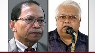 সাবেক প্রধান বিচারপতি এসকে সিনহা ও ব্যারিস্টার নাজমুল হুদা