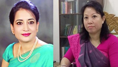 এমপি সেলিমা আহমাদ মেরী ও ইউএনও তাপ্তি চাকমা