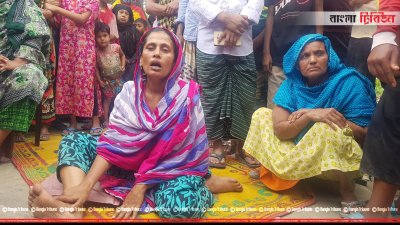 সন্তান হারিয়ে আহাজারি করছেন ইমনের মা 