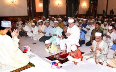 দোয়া মাহফিলে রাষ্ট্রপতি মো. আবদুল হামিদ