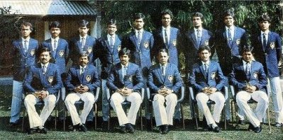 ১৯৮৬ সালে প্রথম ওয়ানডে খেলা বাংলাদেশ দল। 