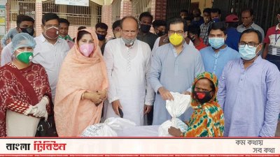 যশোর সদরে এমপি নাবিলের খাদ্য সহায়তা
