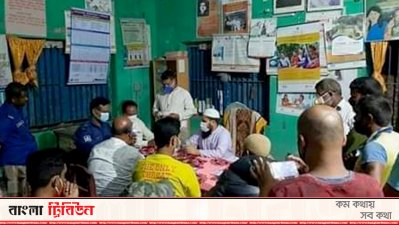 কুড়িগ্রামে ত্রা‌ণের চালসহ দোকানদার আটক