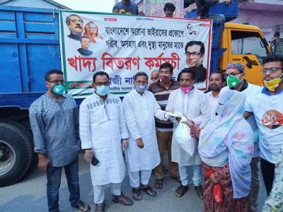 যশোরে এমপি নাবিলের খাদ্য সহায়তা