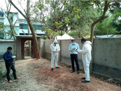 মেহেরপুরে প্রথম করোনা রোগী, আক্রান্তের বাড়ি ও অফিস লকডাউন