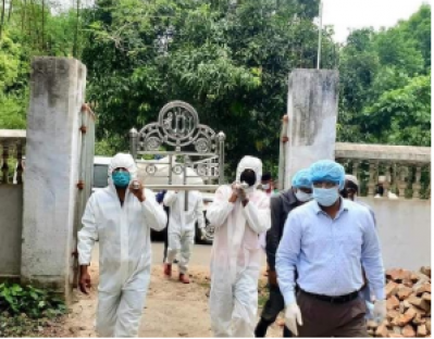 করোনা উপসর্গ নিয়ে মৃত বক্তির জানাজা ও দাফন হয় বিশেষ ব্যবস্থায়