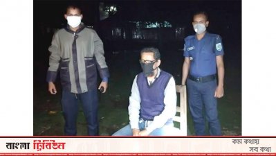 পুলিশের সেবায় সুস্থ মনসুর আলী