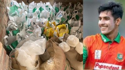 অভাবীদের সাহায্যে মৃত্যুঞ্জয়